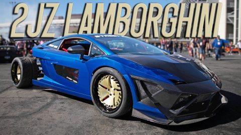 2JZ swapped Lamborghini (Coolest car at SEMA?)