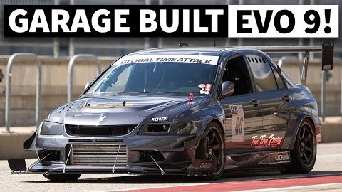 600+ hp Widebody Time Attack Evo is no Parking Lot Queen
