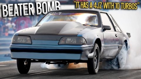 Beater Bomb DOMINATES it's Home Track & his Son LEAKS Engine info!