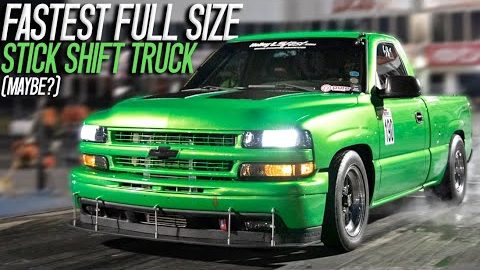 Fastest FULL SIZE GM Pickup in the U.S. (stick shift record)