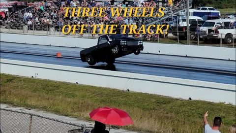 Huge Wheelie at 50th SnowBird Outlaw Nationals- Florida N/T qualifying