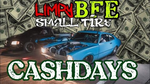 Limpy BFE Kansas Small tire cashdays- flashlight start illegal street race.