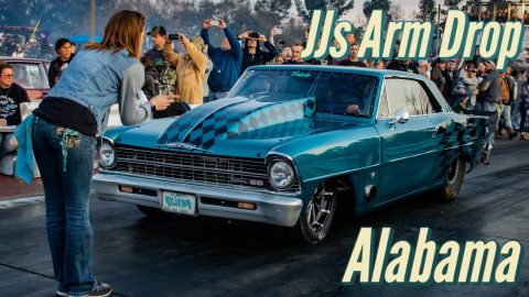 Memphis Street Outlaws Take on Alabama In $10,000 Big Tire Race! JJs Arm Drop Full Episode