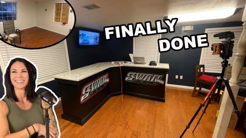 New Podcast Room Is Completed!!! Swan Talk & Low Blow Will Be HUGE!!