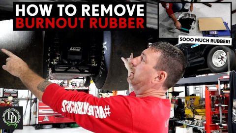 Soo Much Rubber! How I Remove Burnout Build Up on Goliath | Daddy Dave