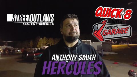Street Outlaws Memphis: Fastest in America's Anthony Smith, driver of Hercules | Sketchy's Garage
