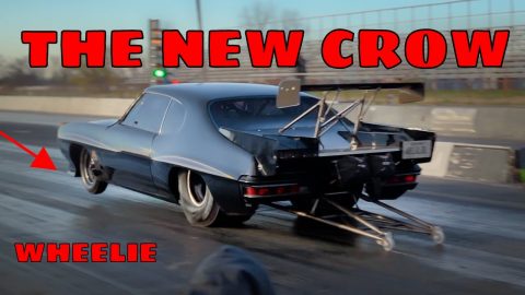 THE NEW CROW TEST PASS | Insane Big Chief's NEW Car 2021 SLOW MOTION Pontiac GTO