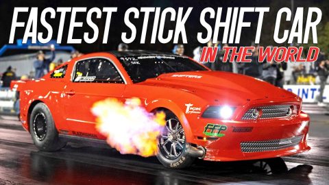The FASTEST Stick Shift car in the World (1900hp Mustang)