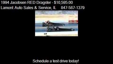 1994 Jacobsen RED Dragster roller - for sale in Lake Villa,
