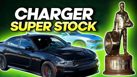 2022 Dodge Charger Super Stock behind Never Lift door?