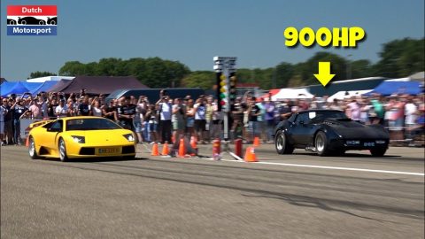 900HP Chevrolet Corvette Stingray C3 - Drag Racing!