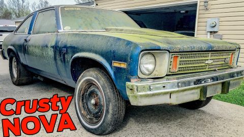 An ABANDONED Nova Drag Car Project is Rescued and Washed for the First Time in Years