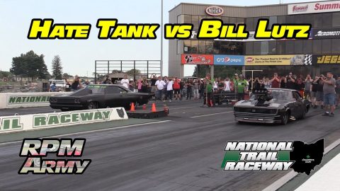 Bill Lutz vs Hate Tank No Prep Drag Racing National Trail Raceway