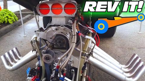 CRAZY LOUD DRAGSTER w/ Ice Cold Engine & Exhaust | LOUDEST Race Car at Sanford Sound