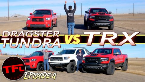 Does a Tundra Dragster Truck Finally DEFEAT the Ram TRX in a Drag Race? Run What You Brung Ep.4