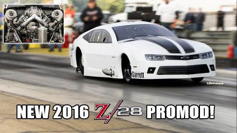 FIRST HIT! ALL NEW! STEVE SUMMERS '16 Z/28 PROMOD! TWIN TURBO! BYRON DRAGWAY!