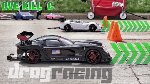 FIRST TO THE FINISH | Scale No Prep R/C Drag Racing | LVC RC