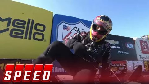 Four-Wide Nationals Funny Car Final - 2016 NHRA Drag Racing Series | SPEED