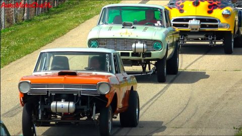 GASSERS Out-A-Sight Drags VINTAGE RACE CARS PRE 1967 GOOD OLD DAYS