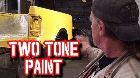 How To Paint Two Tone Colors On Your Car Or Truck-Paint And Body Tech Tips And Tricks