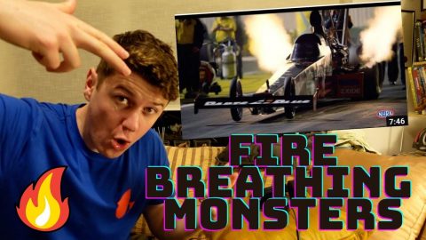 IRISH GUY FIRST TIME REACTION TO NHRA - FIRE BREATHING MONSTERS!!