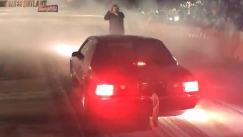 Memphis Street Outlaws | Small tire race and under 40 degree weather