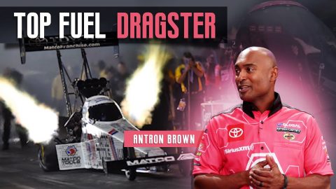 NHRA Top Fuel Dragster Walk Around with Antron Brown