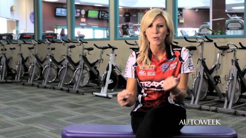 NHRA racer Courtney Force on staying fit