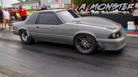 NITROUS FOX BODY IS NEW TO NO PREP RACING AND ALREADY A BEAST