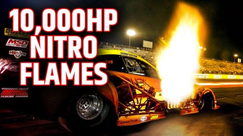 Nitro Flames! 10,000 Horsepower Funny Cars Shake The Ground (NHRA Big Show Spec)