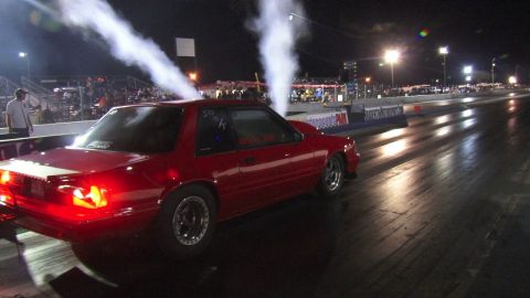 Nitrous Grudge Car... Anthony Amato's Foxbody Mustang @ Florida N/T Racing's Battle In The Bay...