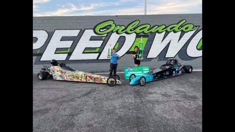 ORLANDO SPEED WORLD'S 1ST EVER JUNIOR DRAGSTER N/T 330 SHOOTOUT | 2021 GRUDGE RACING