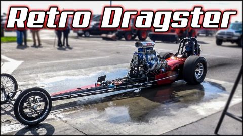 RETRO Front Engine DRAGSTER