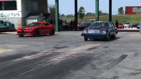 ROLL RACING at the DRAG STRIP - Street Car Takeover