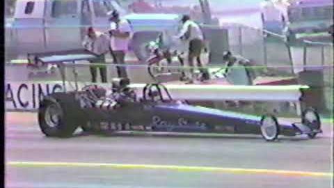 Ray Stutz vs Kaiser 1983 NHRA INDY U.S. Nationals Top Fuel Qualifying Round 2