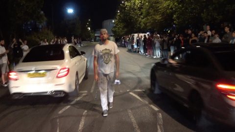 STREET RACING AT LONDON CAR MEET - FAST AND FURIOUS STYLE