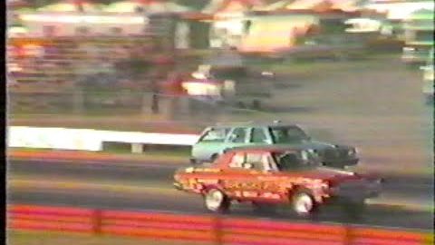 Stock& Super Stock Qualifying Part 1    1983 NHRA INDY U.S. Nationals