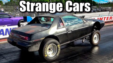 Strange Cars at the Drag Strip