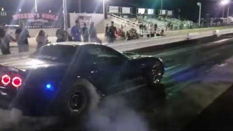 Street Outlaws Dirty South No Prep series 2020 drag racing from Penwell Texas Cody Bakers home track