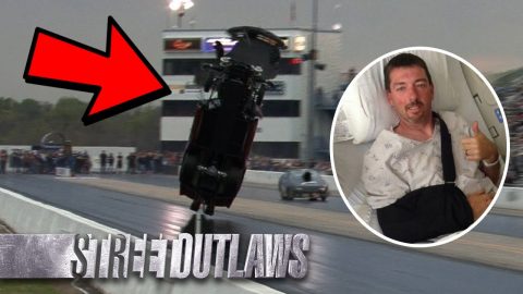 Street Outlaws NEAR DEATH CRASHES! ROLLOVERS, T-BONES, AND MORE..