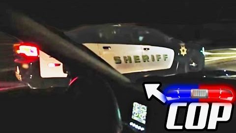 Street Racing With The SHERIFF?! Coolest Cop EVER!