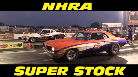 Super Stock Drag Racing NHRA at National Trail Raceway