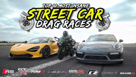 THE TOP 10 MOST LEGENDARY TUNED STREET CAR DRAG RACES