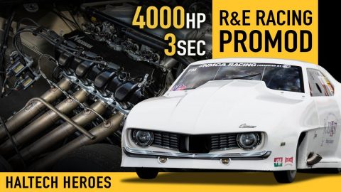 🏅 The World's Quickest Radial Car: R&E Racing ProCharged Camaro | HALTECH HEROES