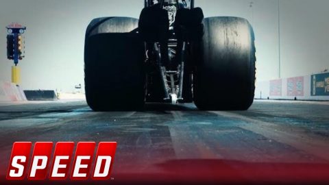 The science behind the massive 48-pound Top Fuel tires | 2018 NHRA DRAG RACING