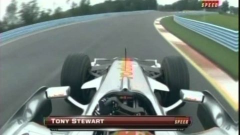 Tony Stewart / Lewis Hamilton "Seat-Swap"