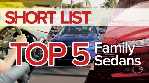 Top 5 Best Family Sedans - The Short List