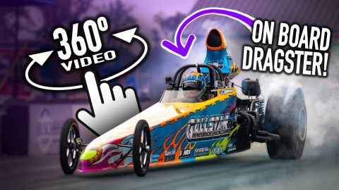 VR EXPERIENCE ON-BOARD DRAGSTER [360 VIDEO]