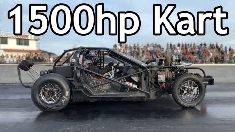 What's it Like to Ride in a 1500HP, Twin Turbo, Exoskeleton Drag Car? (Leroy the Savage)