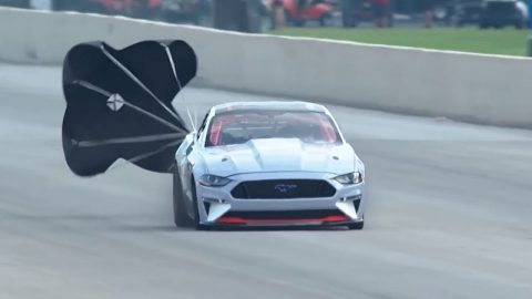 World Record Quarter Mile All Electric Mustang Cobra Jet 1400